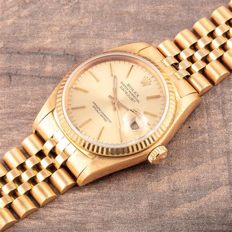 rolex model 16018|16018 yellow gold datejustfor sale.